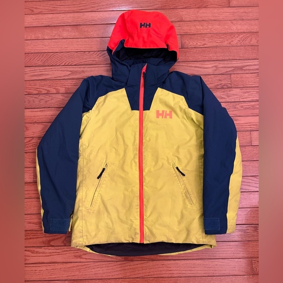 Helly Hansen Big Kids Twister ski jacket size 14 - Picture 2 of 6